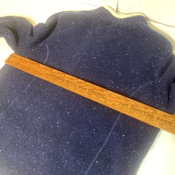 Women’s L.L. Bean Sweater Jacket Lambswool Sherpa Lined Women’s Size medium - Picture 11 of 13